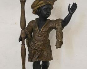 5702- Bronze Blackamoor