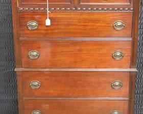 3721- Mahogany Chest