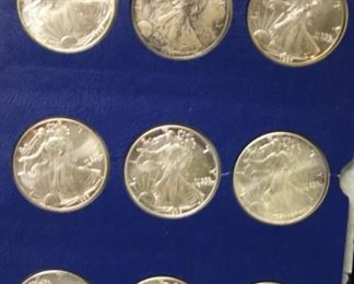 Walking Liberties 1986 through 2003