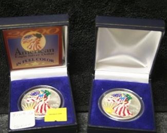 American Eagle Full Color Walking Liberty