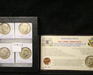 Kennedy Half Dollars 40% Silver