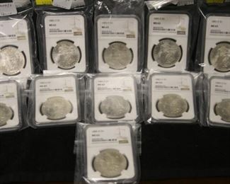 1885 Morgan Silver Dollar MS63 (Buying Choice)