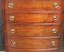 3730- Mahogany 5 Drawer Chest