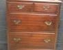 3731- Mahogany 4 Drawer Chest
