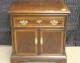 3737- Mahogany Banded Night Stand