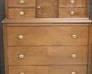 3740- 1930's Walnut Chest on Chest