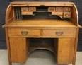 6101- Oak Top Roll Desk