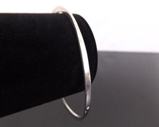 .925 Sterling Silver Bangle Bracelet

