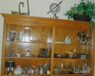 Decor lamps and porcelain figutines