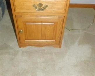 Oak cabinet by Harmony House