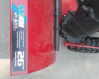 Troy-Bilt Storm 2 stage gas 26-inch path snowblower