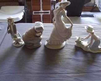 We have the Lladro figurines right here