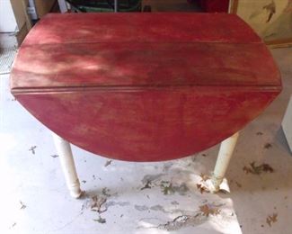 Farm table drop leaf