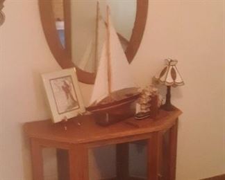 Curio and Ship decor
