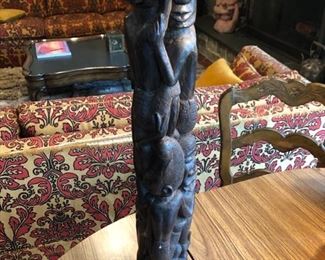 Ironwood African carving 