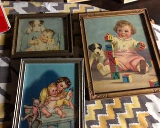 Vintage Baby prints 