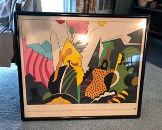 Vintage Picasso poster 