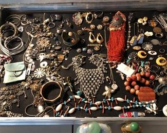 Unique Vintage costume jewelry 
