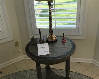 HARDEN Occasional Table & FREDERICK COOPER Lamp