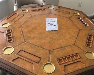 Top View of MAITLAND SMITH Poker/Game Table