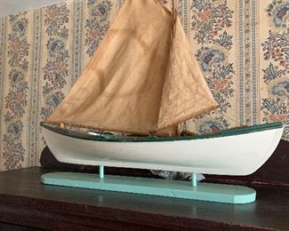 Wooden Sail Boat