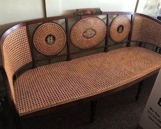 Adams Settee from Albany NY Governors Mansion (circa 1800)