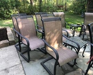 third set of patio chairs