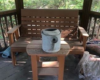 more out door furniture wood. 