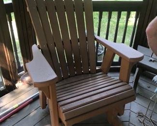 wood outdoor furniture