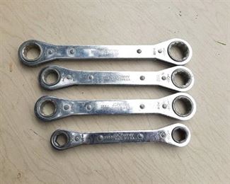 Set of Ratcheting Wrenches