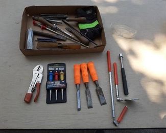 Assorted Tools - Punches and Chisels