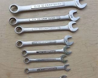 Craftsman Combination Wrenches - SAE