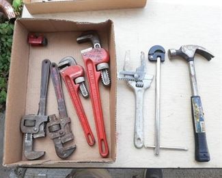 Assorted Tools - Pipe Wrenches