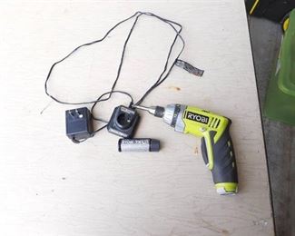 Ryobi Tek4 Drill with Battery and Charger