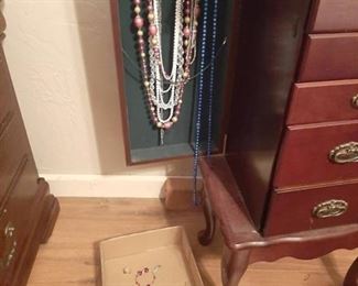 Assorted Necklaces and Jewelry