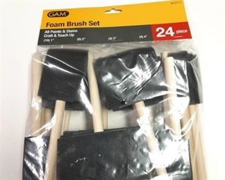 24 pack Foam Brush Set