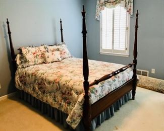 Hickory White 4 Poster Bed