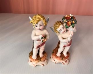 Hand painted Italian figurines