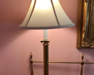 Cheyenne brass lamp