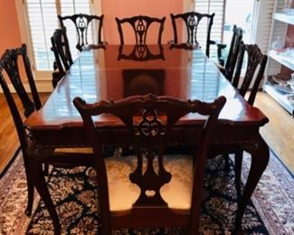 Hickory dining table
