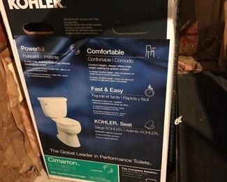 New Kohler toilet