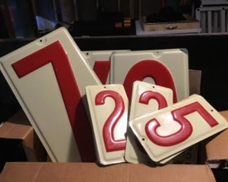 Vintage numbers