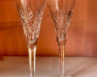 Waterford Toasting Flutes