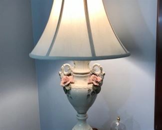 Vintage ceramic lamp