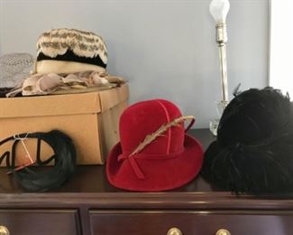 Vintage hats