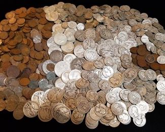 US Coin Collection 1859-1964