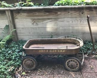 Cool Old Sky Rocket Antique Wagon