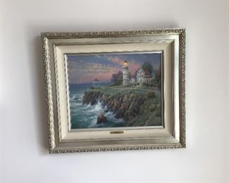 A seaside Lighthouse Redlin print