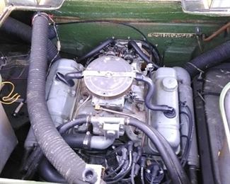 Engine of Johnson Boat low Hours