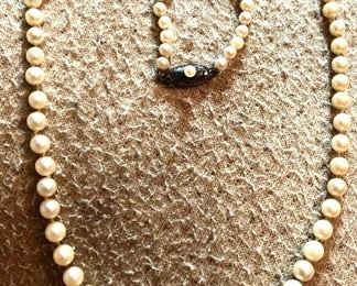 Vintage 1930’s cultured pearl necklace 